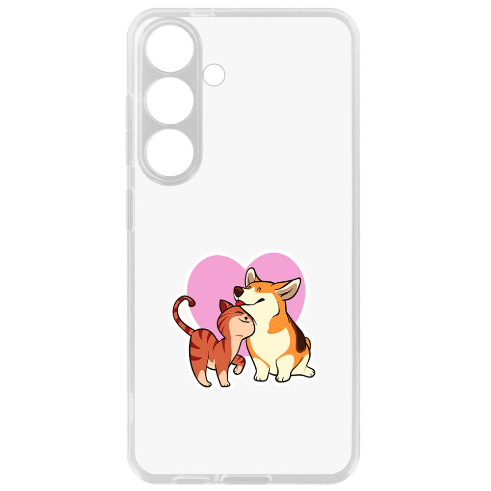 Чехол-накладка Krutoff Clear Case Любовь противоположностей для Samsung Galaxy S24, Прозрачный
Чехол-накладка Krutoff Clear Case Любовь противоположностей для Samsung Galaxy S24, Прозрачный