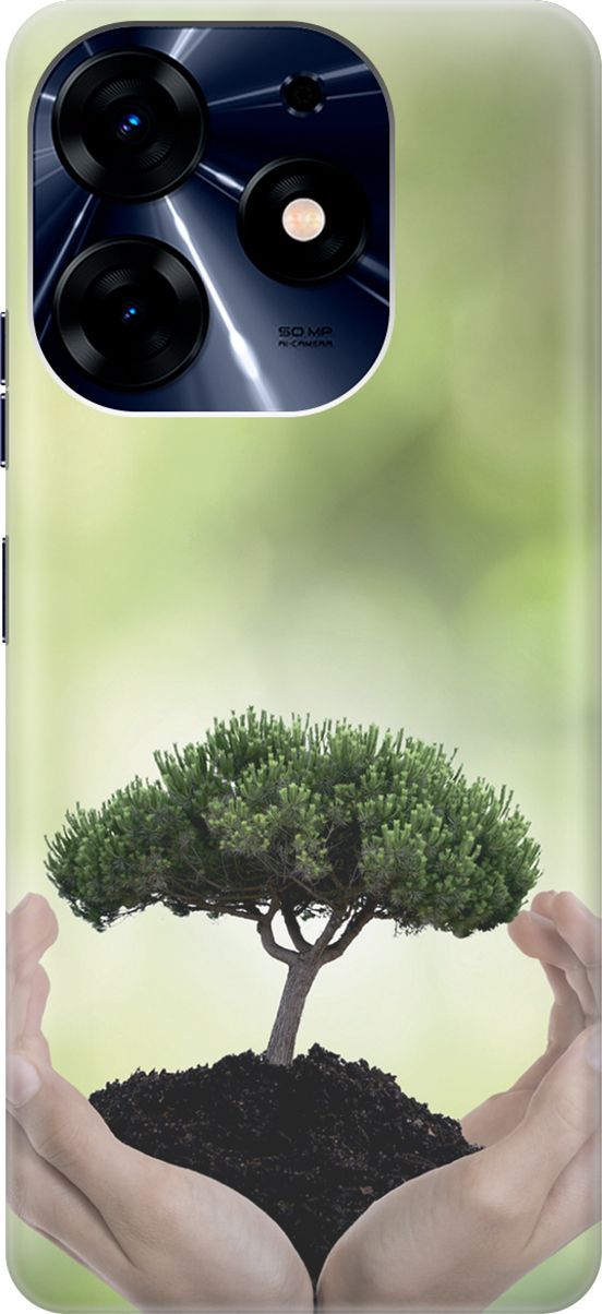 Чехол на Tecno Spark 10 Pro "Оберегайте природу", Бежевый;зеленый, 159559 
Чехол на Tecno Spark 10 Pro "Оберегайте природу", Бежевый;зеленый, 159559