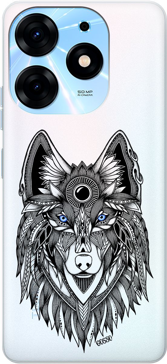 Чехол на Tecno Spark 10 Pro с 3D принтом "Grand Wolf" прозрачный, Прозрачный;голубой, 159564
Чехол на Tecno Spark 10 Pro с 3D принтом "Grand Wolf" прозрачный, Прозрачный;голубой, 159564