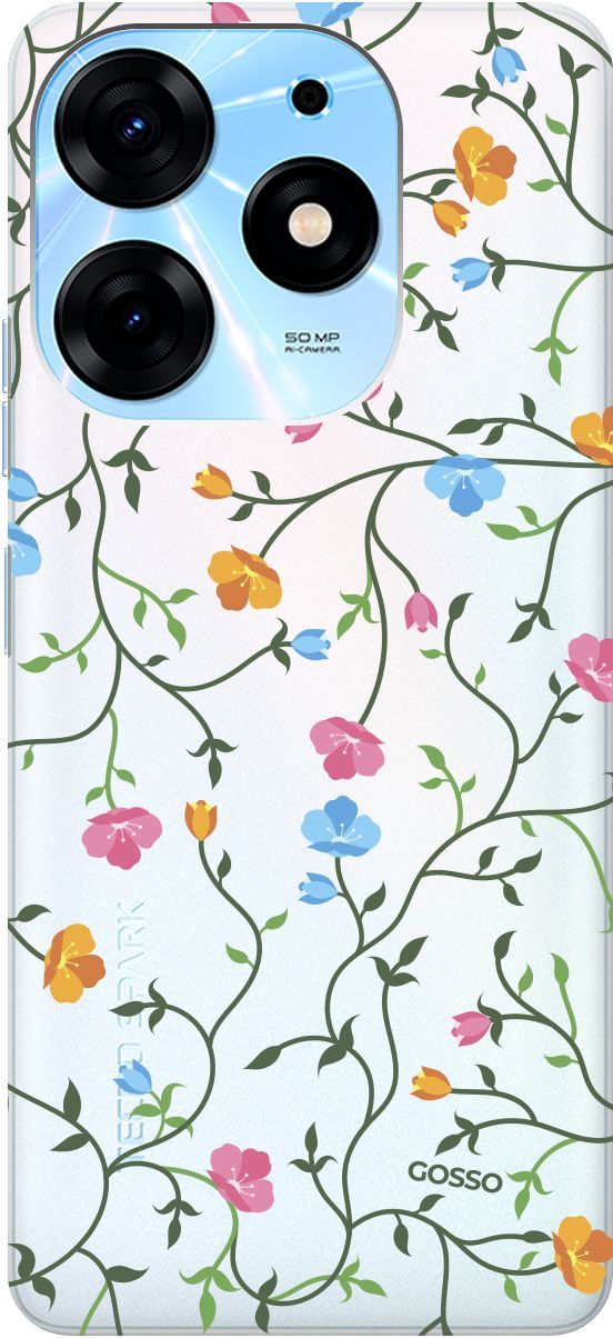Чехол на Tecno Spark 10 Pro с 3D принтом "Сurly Flowers" прозрачный, Прозрачный;голубой, 159564
Чехол на Tecno Spark 10 Pro с 3D принтом "Сurly Flowers" прозрачный, Прозрачный;голубой, 159564