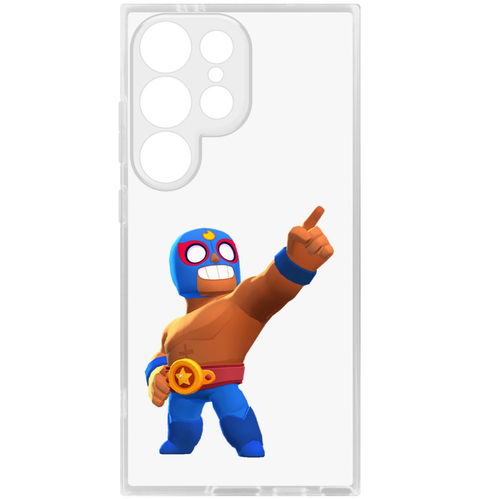 Чехол-накладка Krutoff Clear Case Brawl Stars-Эль Примо для Samsung Galaxy S24 Ultra, Прозрачный
Чехол-накладка Krutoff Clear Case Brawl Stars-Эль Примо для Samsung Galaxy S24 Ultra, Прозрачный