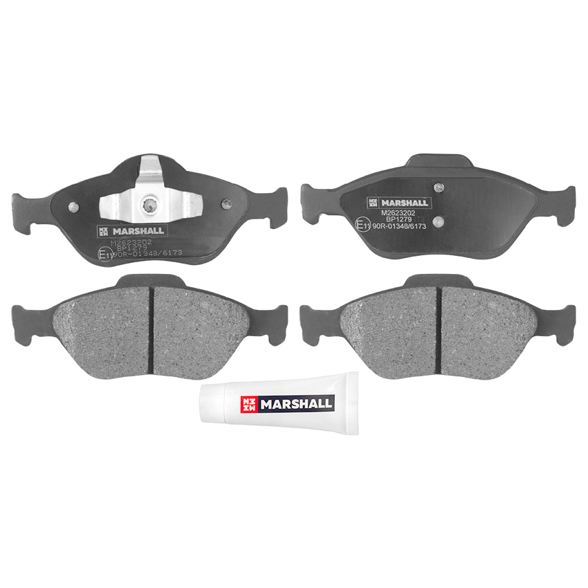 Тормозные колодки дисковые передние Ford Fiesta IV, V 98-, Ford Fusion (JU) 02-, Mazda 2
Тормозные колодки дисковые передние Ford Fiesta IV, V 98-, Ford Fusion (JU) 02-, Mazda 2