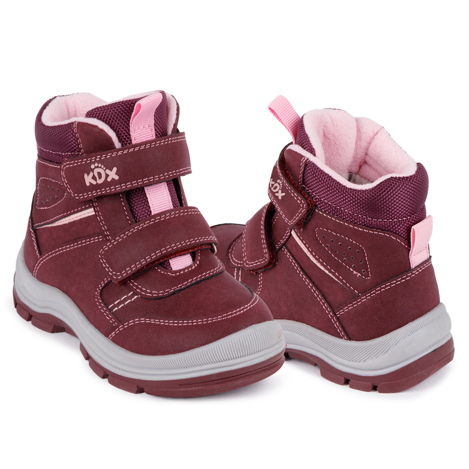 фото Ботинки kdx бордовый swfw21-045 bordo р.26