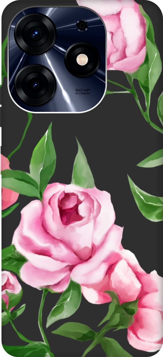 Чехол на Tecno Spark 10 Pro с 3D принтом "Amazing Peonies" черный, Черный;зеленый, 159567
Чехол на Tecno Spark 10 Pro с 3D принтом "Amazing Peonies" черный, Черный;зеленый, 159567