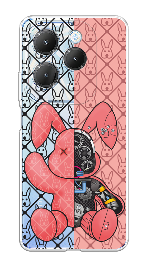 Чехол на Infinix HOT 40/40 Pro "Киборг-заяц розовый", Розовый;прозрачный;черный, 3105250-1
Чехол на Infinix HOT 40/40 Pro "Киборг-заяц розовый", Розовый;прозрачный;черный, 3105250-1