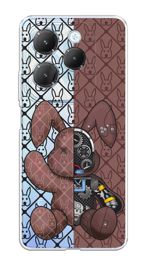 Чехол на Infinix HOT 40/40 Pro "Киборг-заяц шоколадный", Коричневый;черный;прозрачный, 3105250-1
Чехол на Infinix HOT 40/40 Pro "Киборг-заяц шоколадный", Коричневый;черный;прозрачный, 3105250-1