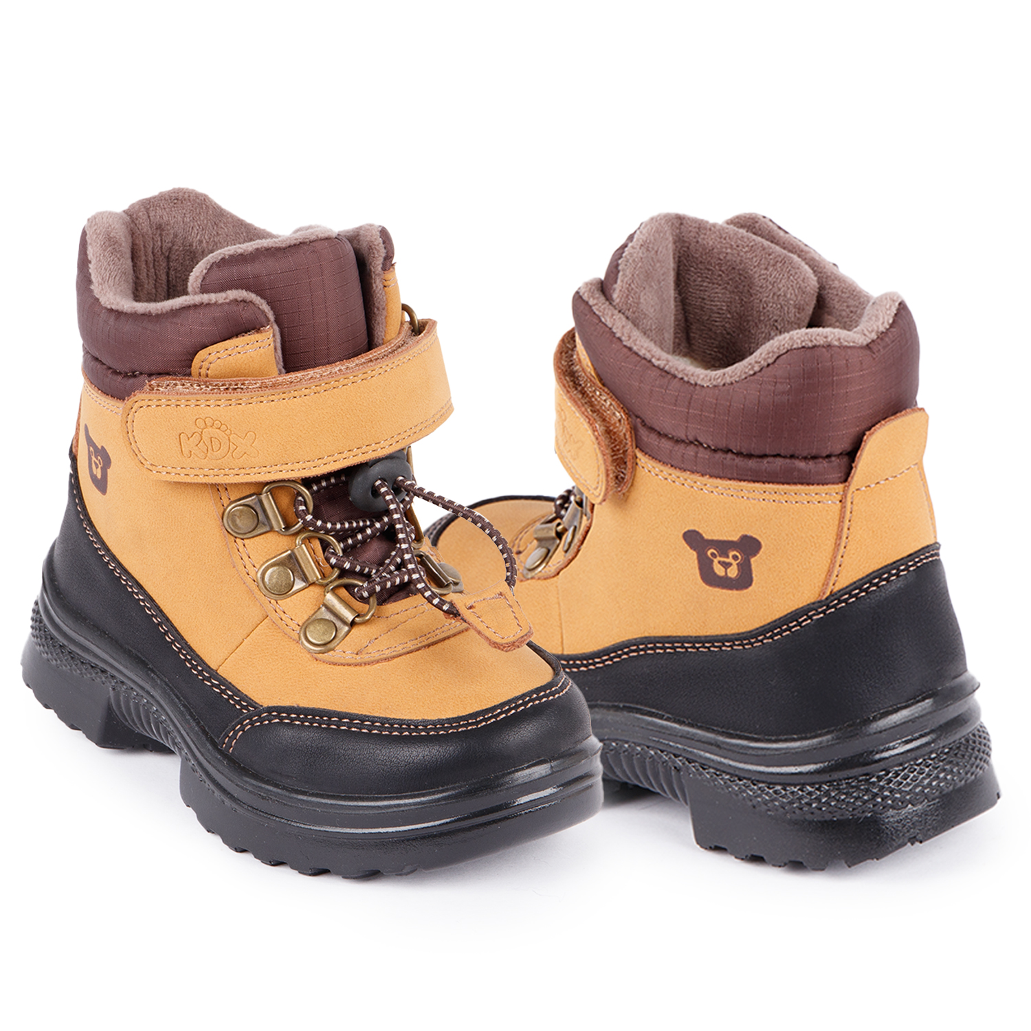фото Ботинки kdx коричневый mufw21-114 camel р.25