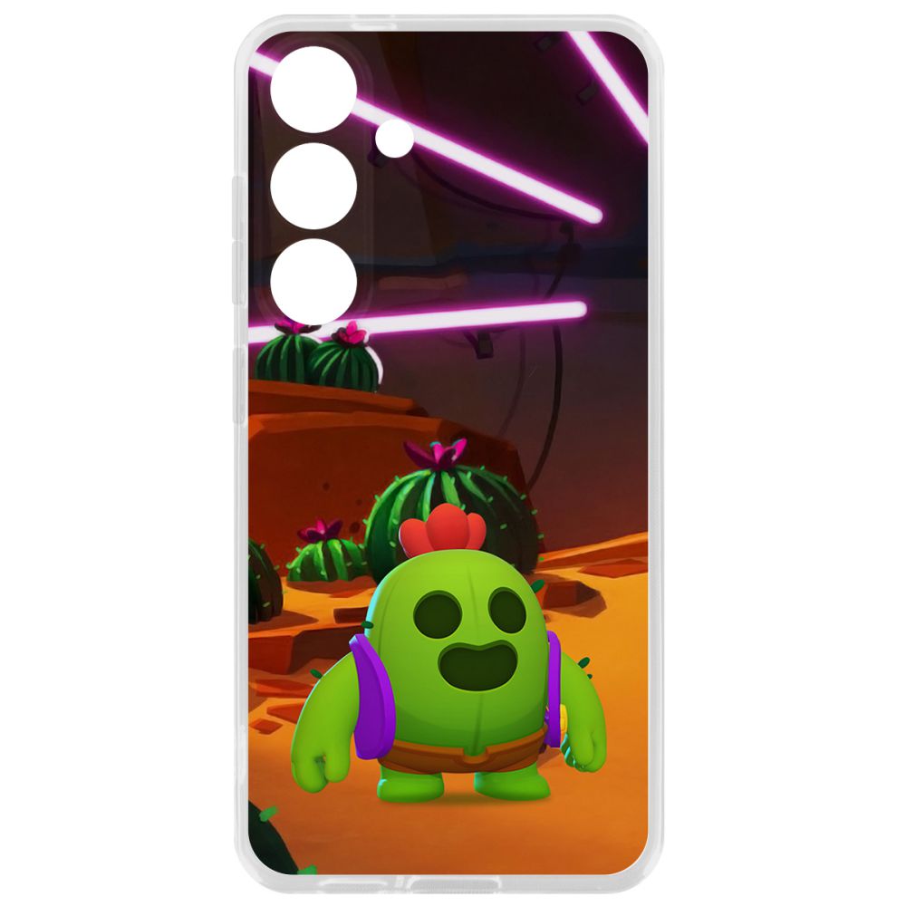 Чехол-накладка Krutoff Clear Case Brawl Stars-Спайк для Samsung Galaxy S24+, Прозрачный
Чехол-накладка Krutoff Clear Case Brawl Stars-Спайк для Samsung Galaxy S24+, Прозрачный