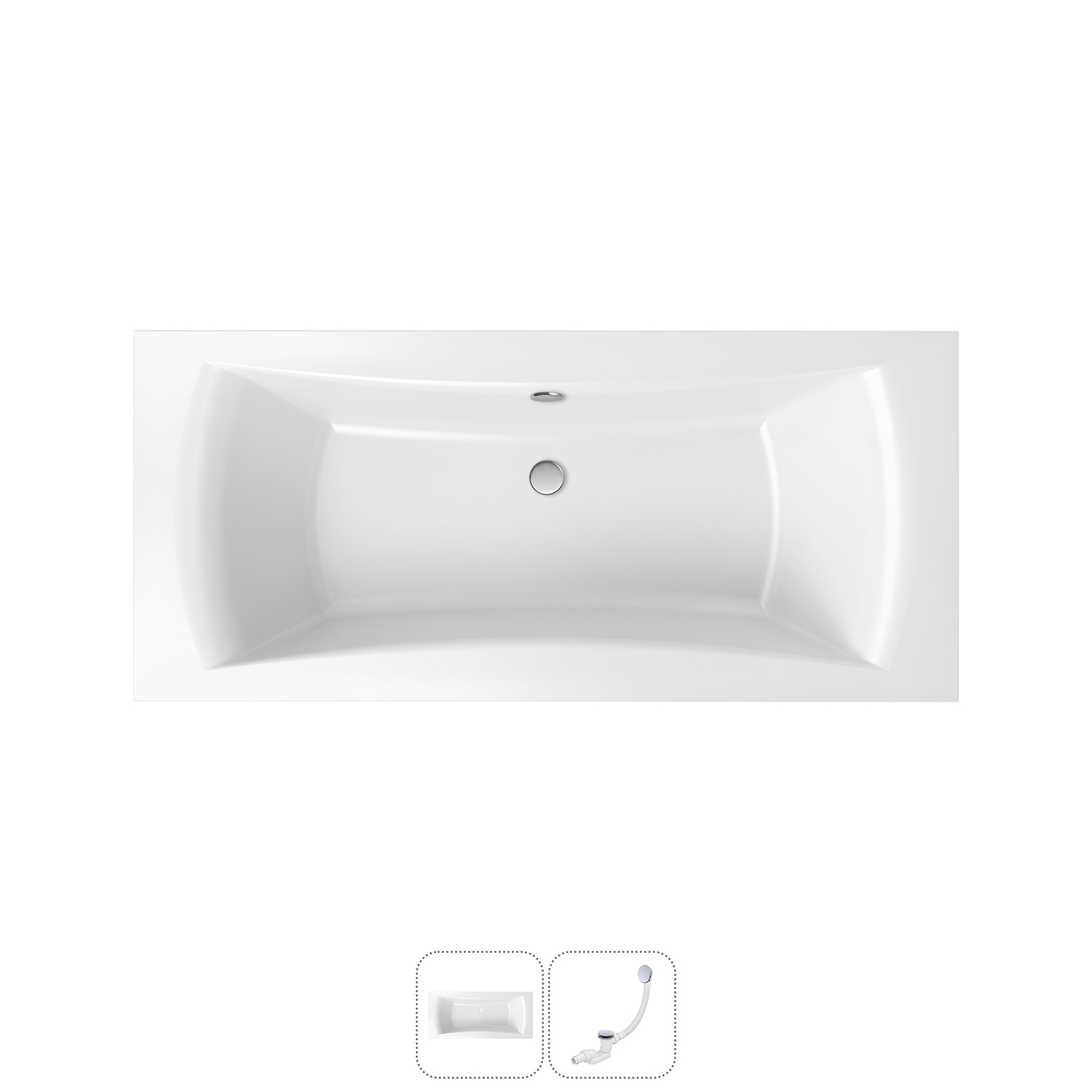 Акриловая ванна 170x75 см Lavinia Boho Evan 202010740 в наборе 2 в 1, Белый, bath_LB_sifon.Evan.2v1
Акриловая ванна 170x75 см Lavinia Boho Evan 202010740 в наборе 2 в 1, Белый, bath_LB_sifon.Evan.2v1