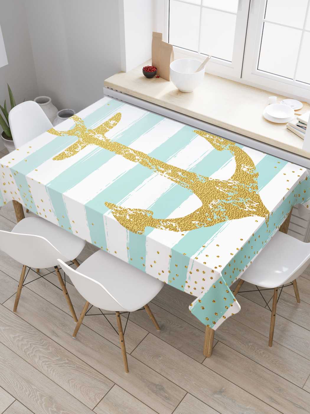 Скатерть прямоугольная JoyArty "Морская композиция с якорем" из оксфорда, 120x145 см, Белый, Морская композиция с якорем
Скатерть прямоугольная JoyArty "Морская композиция с якорем" из оксфорда, 120x145 см, Белый, Морская композиция с якорем