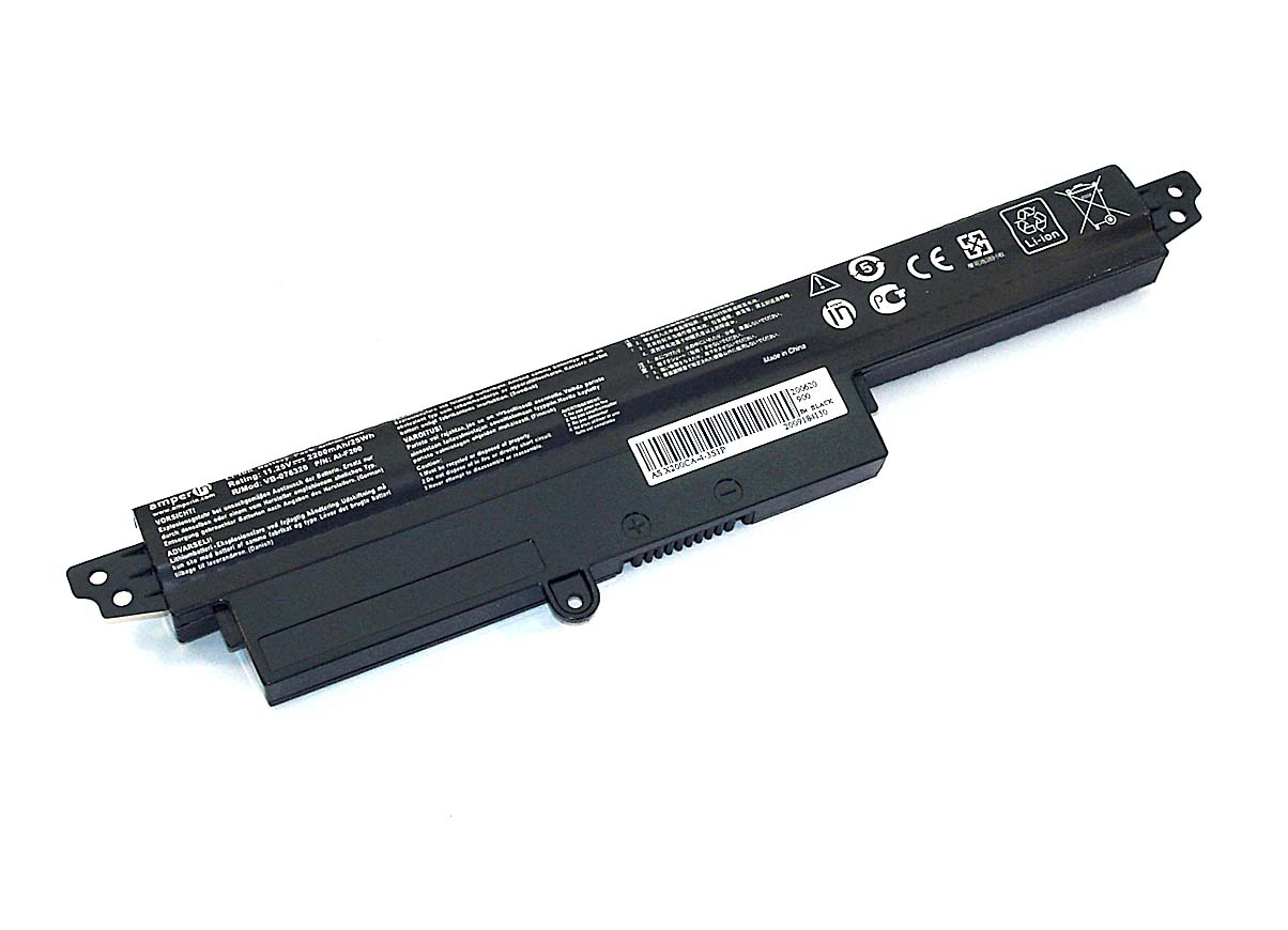 Аккумуляторная батарея Amperin для ноутбука Asus VivoBook F200CA (A3INI302) 11.25V 2200mAh
Аккумуляторная батарея Amperin для ноутбука Asus VivoBook F200CA (A3INI302) 11.25V 2200mAh