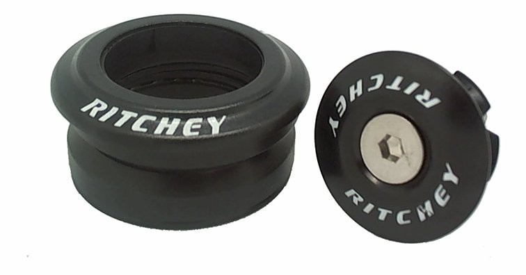 фото Ritchey рулевая колонка comp logic zero road 1-1/8, интегрированная, стальная, чёрная, в