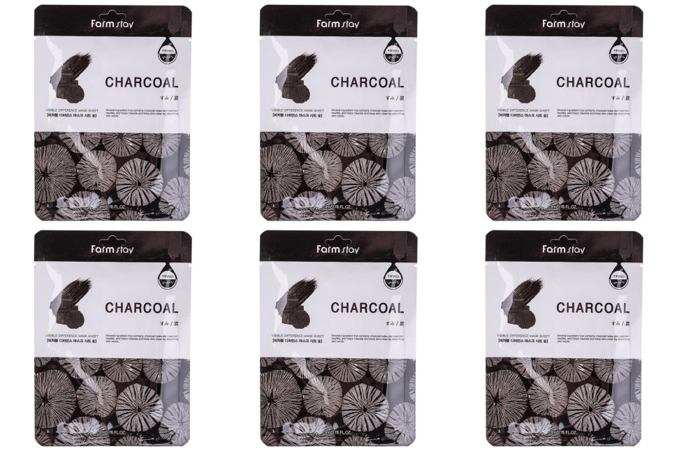Маска для лица FarmStay Visible Difference Mask Sheet Charcoal Black, 23 мл в уп, 6 уп
Маска для лица FarmStay Visible Difference Mask Sheet Charcoal Black, 23 мл в уп, 6 уп