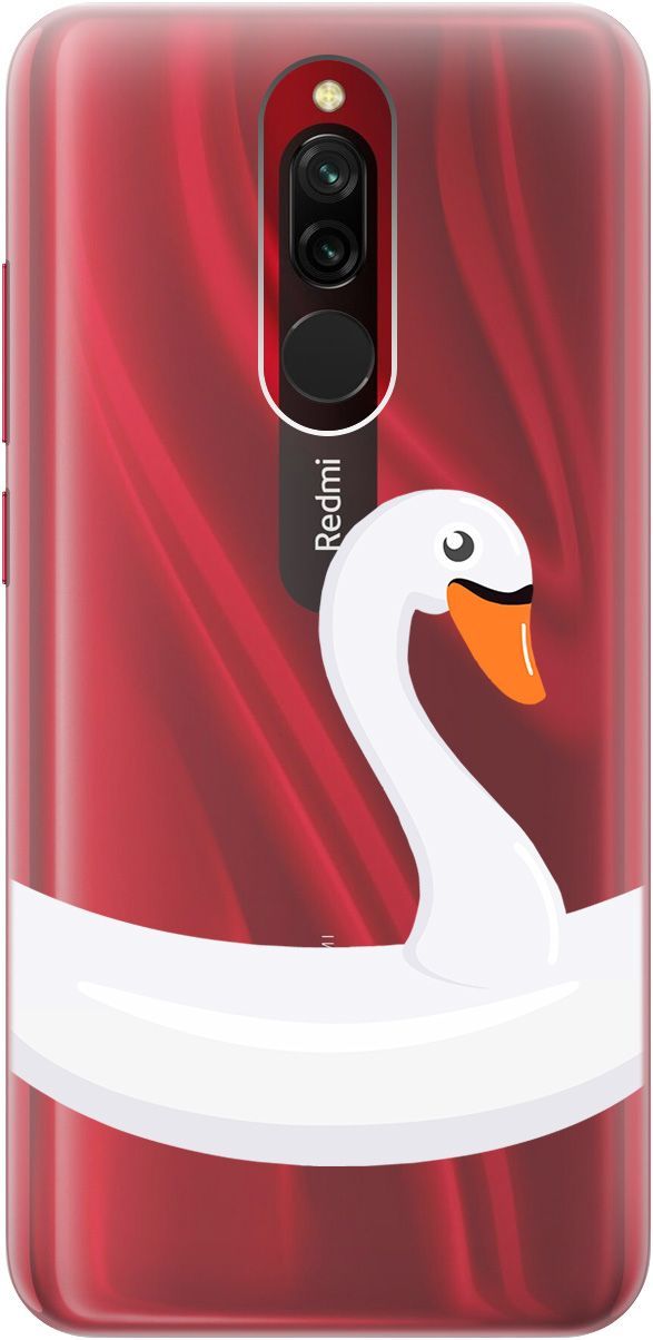 Силиконовый чехол на Xiaomi Redmi 8 "Swan Swim Ring" прозрачный, Прозрачный;белый, 5543
Силиконовый чехол на Xiaomi Redmi 8 "Swan Swim Ring" прозрачный, Прозрачный;белый, 5543
