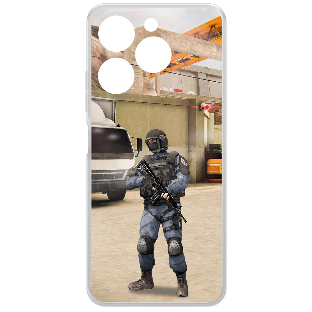 Чехол-накладка Krutoff Clear Case Cтандофф 2 (Standoff 2) - GIGN для ITEL A70, Прозрачный
Чехол-накладка Krutoff Clear Case Cтандофф 2 (Standoff 2) - GIGN для ITEL A70, Прозрачный