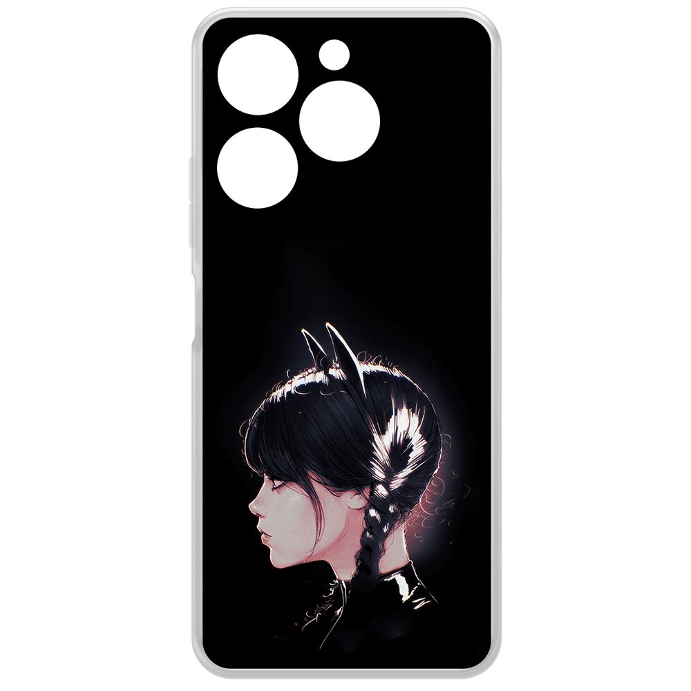 Чехол-накладка Krutoff Clear Case Уэнсдей Аддамс - Кошка Уэнсдей для ITEL A70, Прозрачный
Чехол-накладка Krutoff Clear Case Уэнсдей Аддамс - Кошка Уэнсдей для ITEL A70, Прозрачный