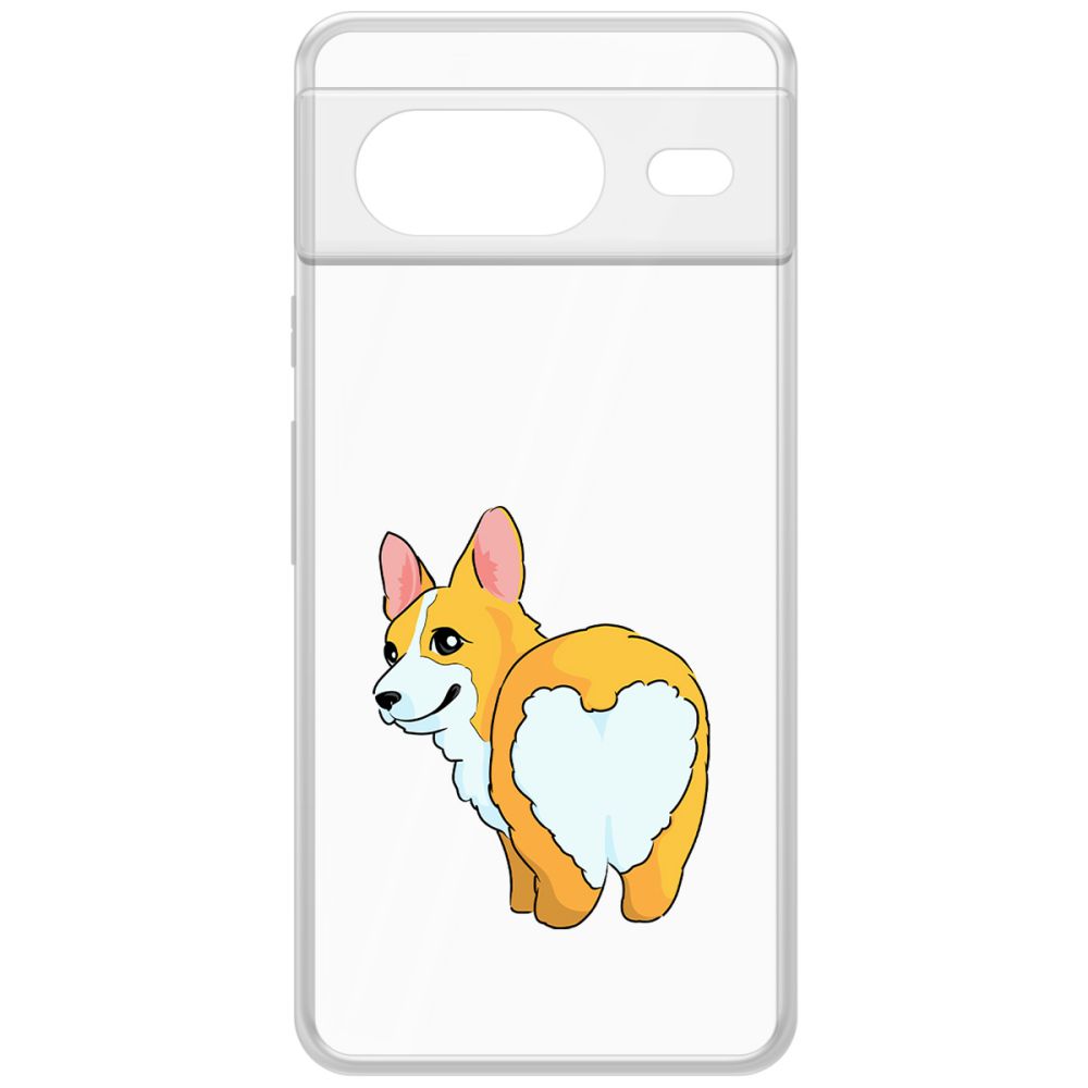 Чехол-накладка Krutoff Clear Case Рисованный корги вид 2 для GOOGLE Pixel 8, Прозрачный
Чехол-накладка Krutoff Clear Case Рисованный корги вид 2 для GOOGLE Pixel 8, Прозрачный