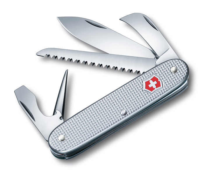 Нож перочинный Victorinox Pioneer (0.8150.26) 93мм 7функц. серебристый, Pioneer Alox 0.8150.26
Нож перочинный Victorinox Pioneer (0.8150.26) 93мм 7функц. серебристый, Pioneer Alox 0.8150.26