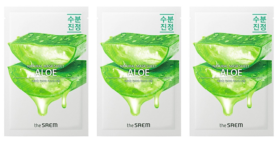 Маска The Saem тканевая для лица с экстрактом алоэ вера Natural Aloe Mask Sheet 21мл 3шт
Маска The Saem тканевая для лица с экстрактом алоэ вера Natural Aloe Mask Sheet 21мл 3шт