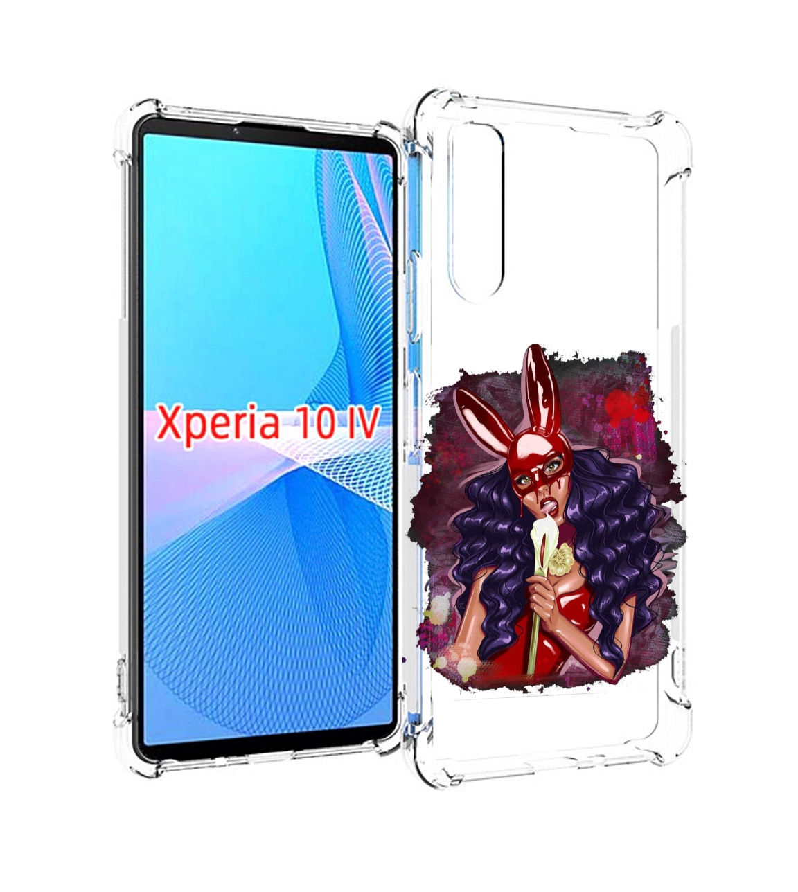Чехол MyPads девушка-с-текучей-маской женский для Sony Xperia 10 IV (10-4), Прозрачный, Tocco
Чехол MyPads девушка-с-текучей-маской женский для Sony Xperia 10 IV (10-4), Прозрачный, Tocco