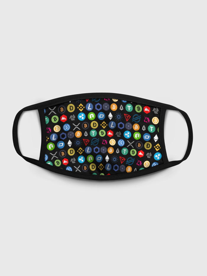 Многоразовая маска унисекс Burnettie Cryptocurrencies, Разноцветный, Cryptocurrencies
Многоразовая маска унисекс Burnettie Cryptocurrencies, Разноцветный, Cryptocurrencies