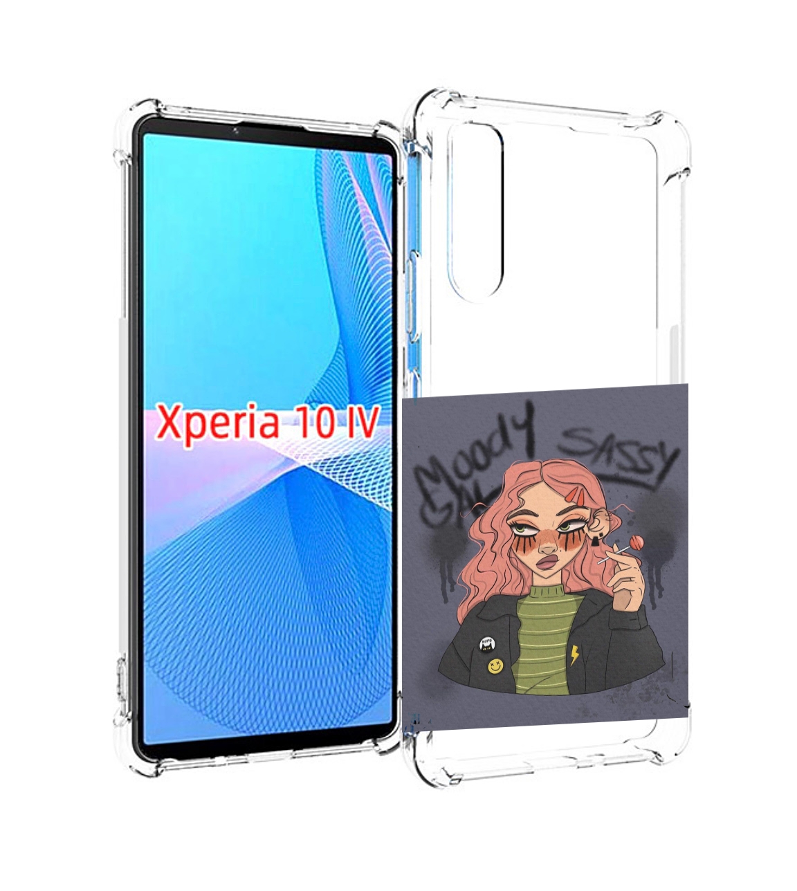 Чехол MyPads дерзкое-настроение женский для Sony Xperia 10 IV (10-4), Прозрачный, Tocco
Чехол MyPads дерзкое-настроение женский для Sony Xperia 10 IV (10-4), Прозрачный, Tocco