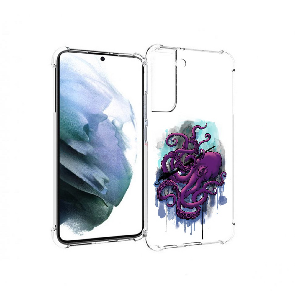 Чехол MyPads Tocco для Samsung Galaxy S22 Plus фиолетовый осьминог (PT226933.535.658), Прозрачный, Tocco
Чехол MyPads Tocco для Samsung Galaxy S22 Plus фиолетовый осьминог (PT226933.535.658), Прозрачный, Tocco