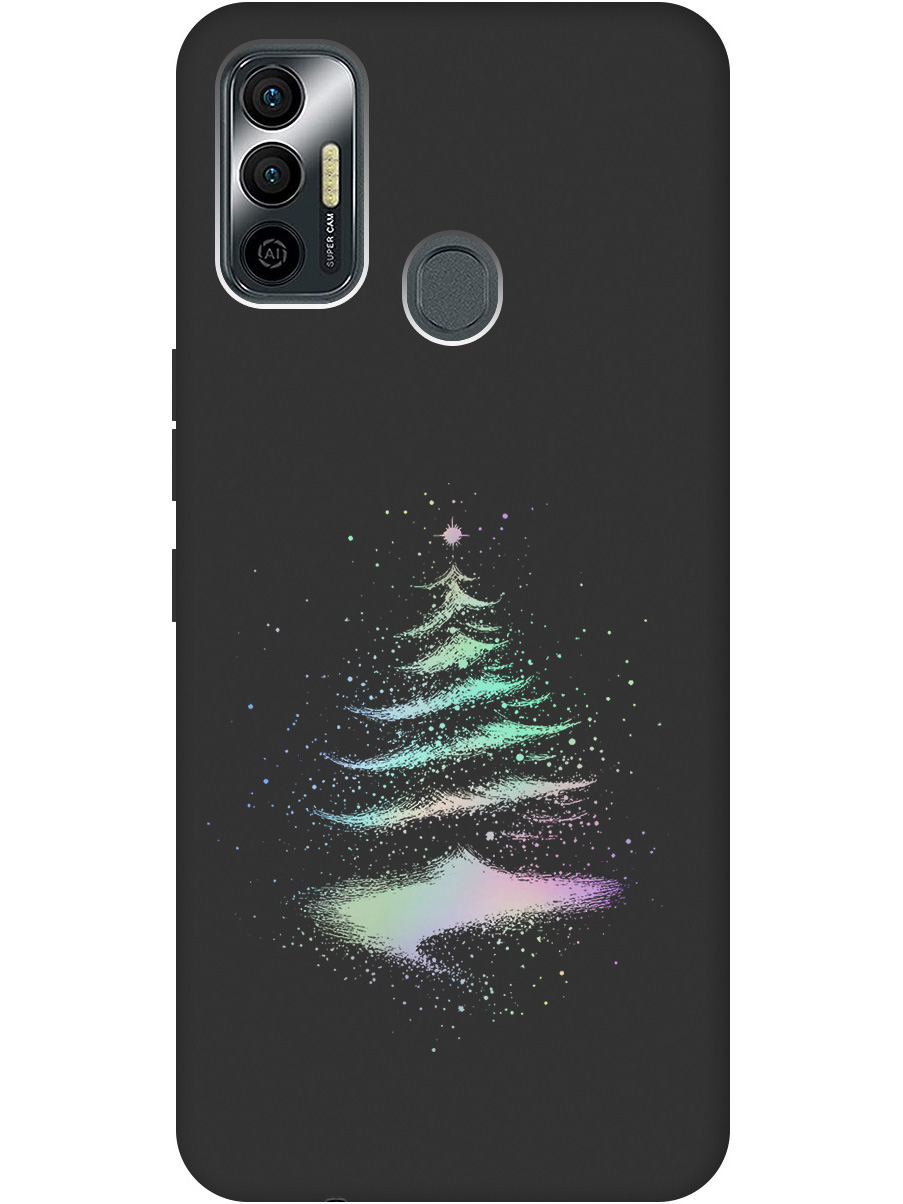 Силиконовый чехол на Tecno Spark 7 с принтом "Елочка" матовый черный, Черный;серебристый, 741736141
Силиконовый чехол на Tecno Spark 7 с принтом "Елочка" матовый черный, Черный;серебристый, 741736141