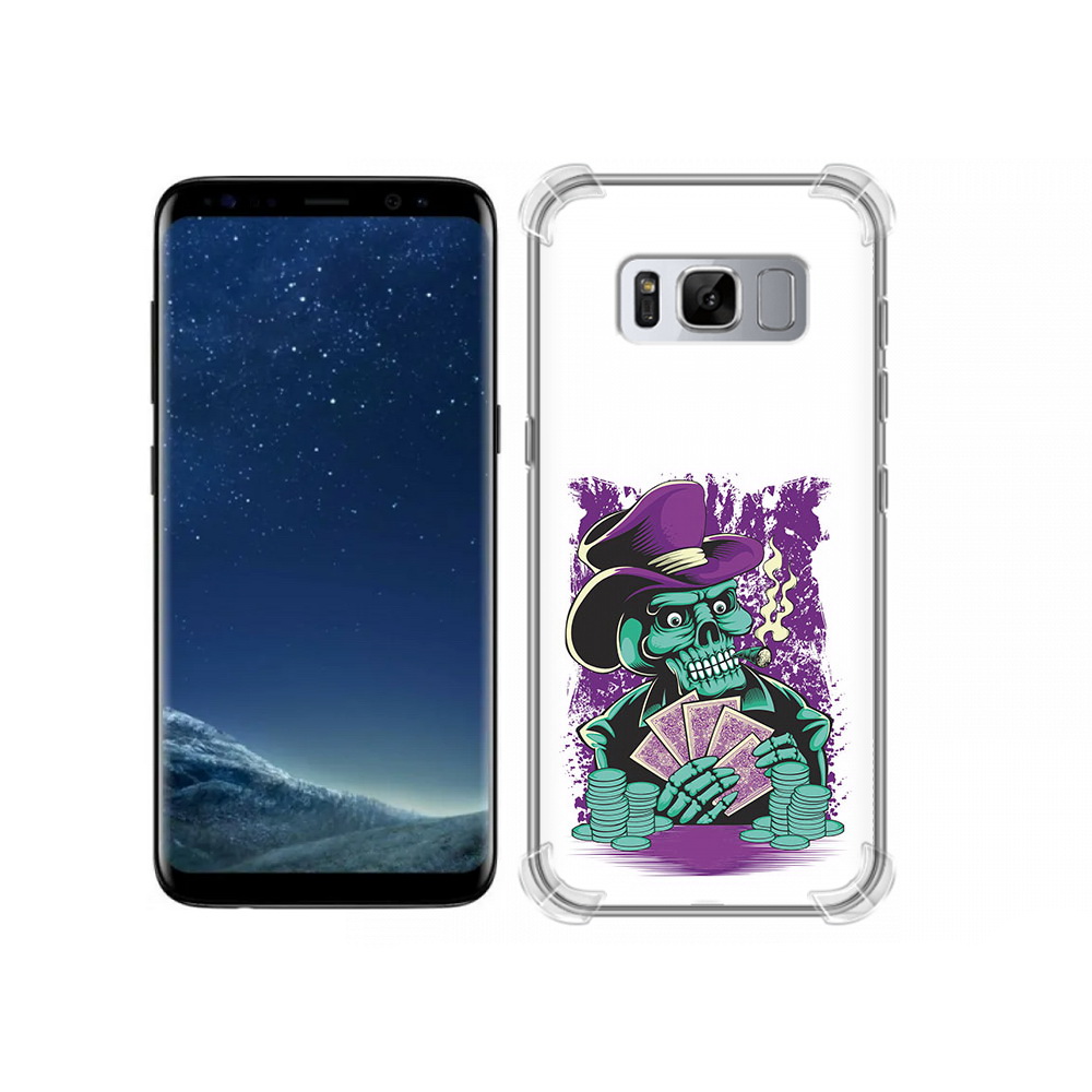 Чехол MyPads Tocco для Samsung Galaxy S8 зеленый череп с картами (PT62300.601.361), Прозрачный, Tocco
Чехол MyPads Tocco для Samsung Galaxy S8 зеленый череп с картами (PT62300.601.361), Прозрачный, Tocco
