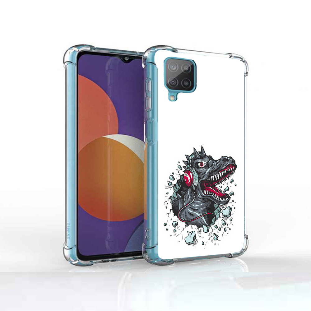 Чехол MyPads Tocco для Samsung Galaxy M12 Нарисованный динозавр в наушниках, Прозрачный, Tocco
Чехол MyPads Tocco для Samsung Galaxy M12 Нарисованный динозавр в наушниках, Прозрачный, Tocco