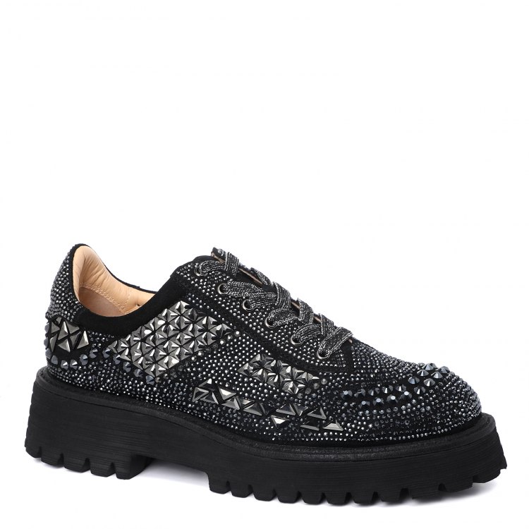 фото Полуботинки женские tendance gl19418-2 черные 40 eu
