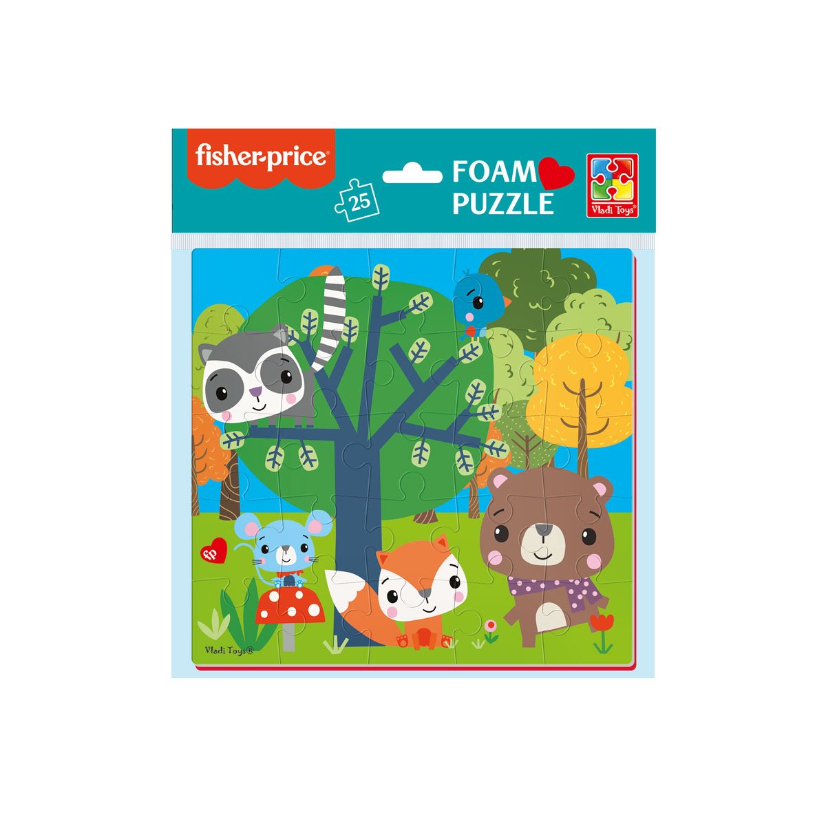 Мягкий пазл Vladi Toys Fisher-Price Лесные жители 25 элементов VT1109-02, Лесные жители , VT1109-02
Мягкий пазл Vladi Toys Fisher-Price Лесные жители 25 элементов VT1109-02, Лесные жители , VT1109-02
