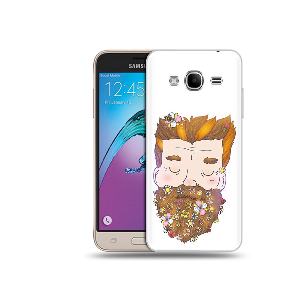 Чехол MyPads Tocco для Samsung Galaxy J3 (2016) мужчина с цветами в бороде, Прозрачный, Tocco
Чехол MyPads Tocco для Samsung Galaxy J3 (2016) мужчина с цветами в бороде, Прозрачный, Tocco