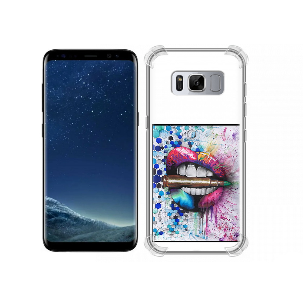 Чехол MyPads Tocco для Samsung Galaxy S8 разноцветные губы с пулей (PT62300.601.571), Прозрачный, Tocco
Чехол MyPads Tocco для Samsung Galaxy S8 разноцветные губы с пулей (PT62300.601.571), Прозрачный, Tocco