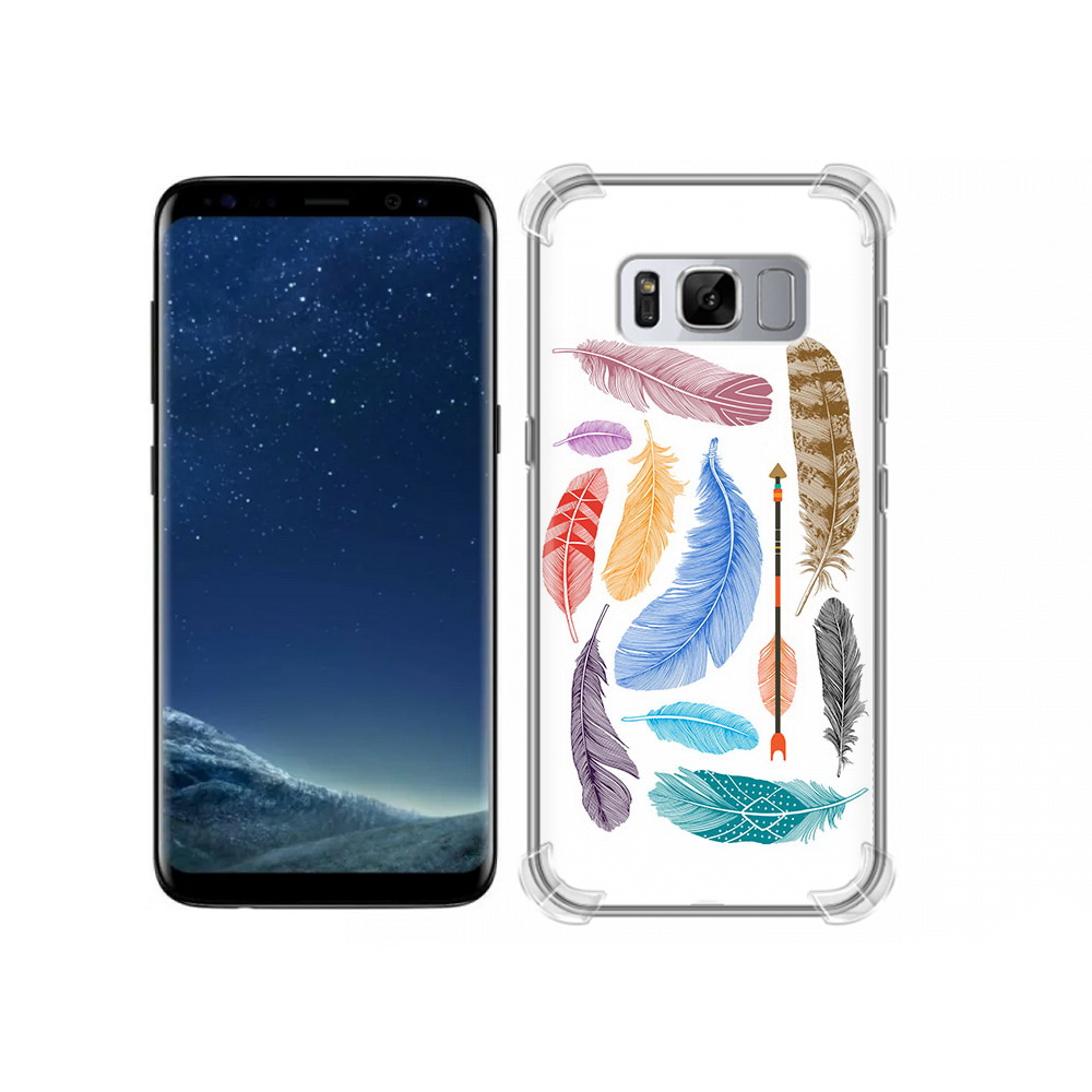 Чехол MyPads Tocco для Samsung Galaxy S8 разноцветные перья (PT62300.601.572), Прозрачный, Tocco
Чехол MyPads Tocco для Samsung Galaxy S8 разноцветные перья (PT62300.601.572), Прозрачный, Tocco