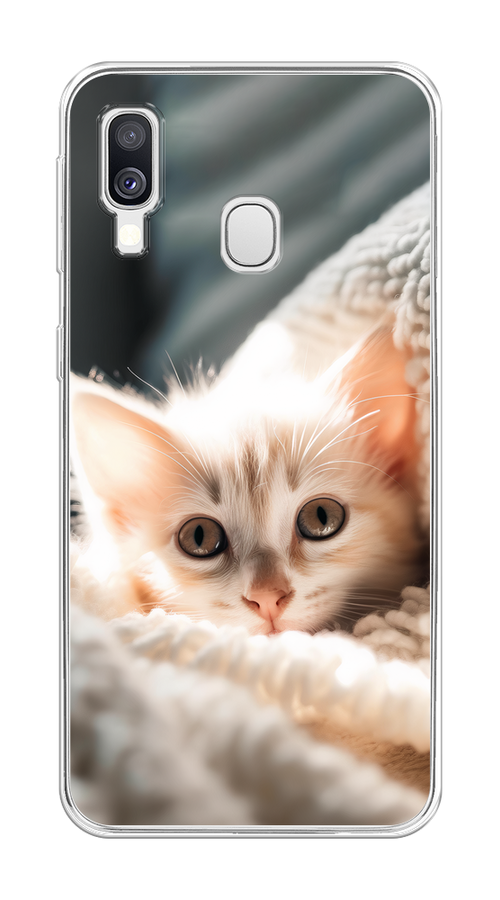 Чехол на Samsung Galaxy A40 "Белый шкодливый котенок", Серый;белый;бежевый;оранжевый, 28050-1
Чехол на Samsung Galaxy A40 "Белый шкодливый котенок", Серый;белый;бежевый;оранжевый, 28050-1