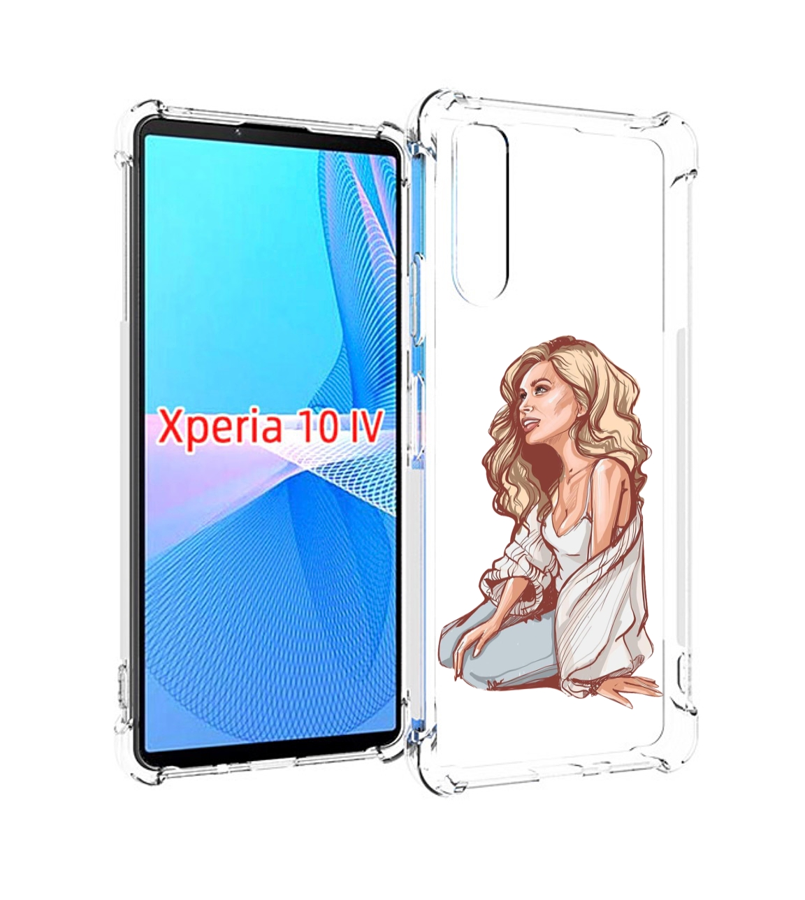 Чехол MyPads красивая-девушка-в-белом женский для Sony Xperia 10 IV (10-4), Прозрачный, Tocco
Чехол MyPads красивая-девушка-в-белом женский для Sony Xperia 10 IV (10-4), Прозрачный, Tocco