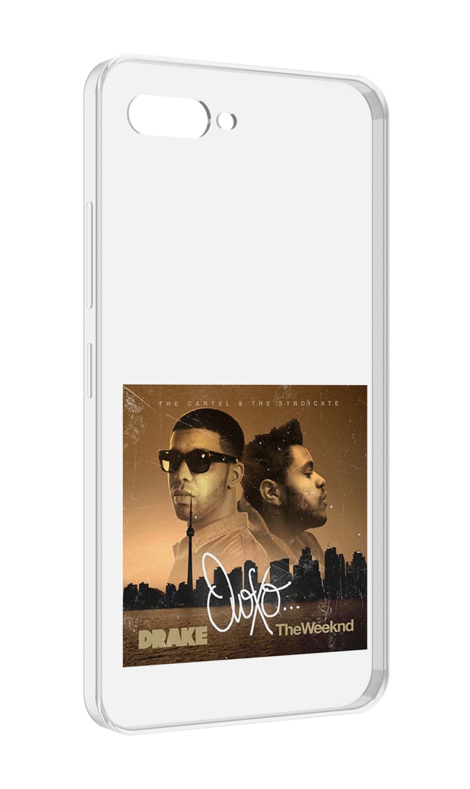 Чехол MyPads Drake & The Weeknd - OVOXO для ITEL A25 / ITEL A25 Pro / ITEL A35, Прозрачный, Tocco
Чехол MyPads Drake & The Weeknd - OVOXO для ITEL A25 / ITEL A25 Pro / ITEL A35, Прозрачный, Tocco