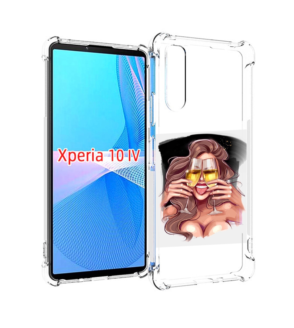 Чехол MyPads любительница-шампанского-модель женский для Sony Xperia 10 IV (10-4), Прозрачный, Tocco
Чехол MyPads любительница-шампанского-модель женский для Sony Xperia 10 IV (10-4), Прозрачный, Tocco