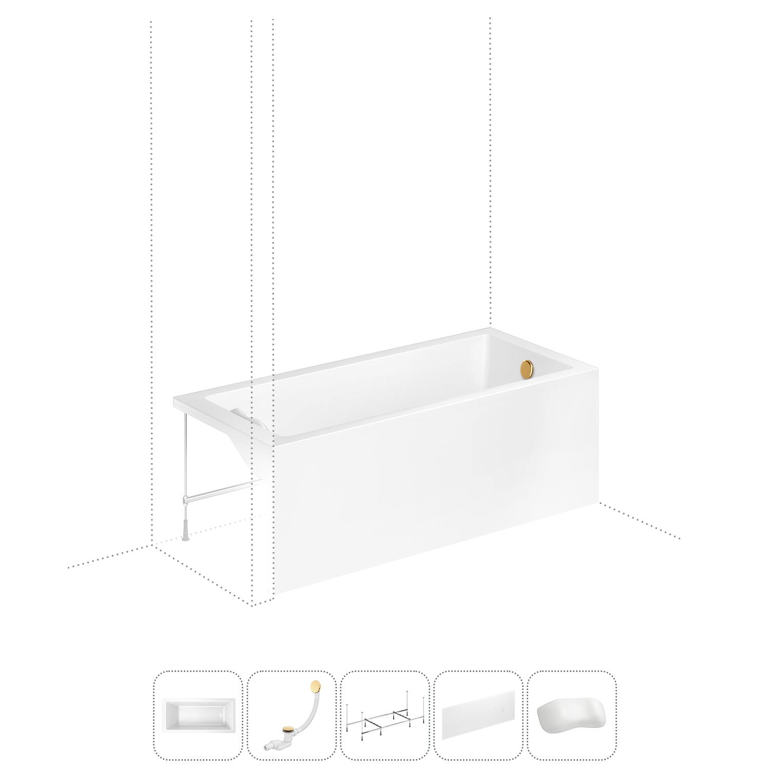 Акриловая ванна 170x80 см Lavinia Boho Catani 202011751 в наборе 5 в 1, правый разворот, Белый, bath_LB_sifon.Art II.2v1
Акриловая ванна 170x80 см Lavinia Boho Catani 202011751 в наборе 5 в 1, правый разворот, Белый, bath_LB_sifon.Art II.2v1