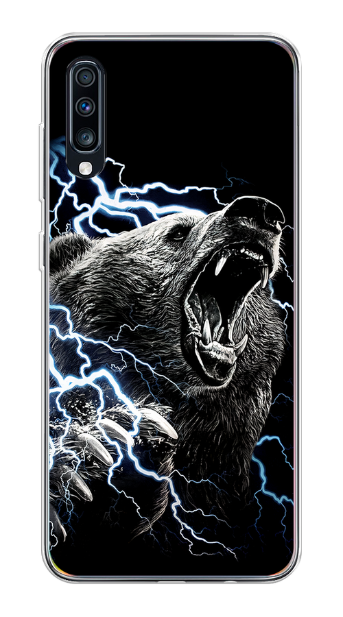 Чехол на Samsung Galaxy A70 "Гроза и медведь", Черный;серый;серебристый, 28150-1
Чехол на Samsung Galaxy A70 "Гроза и медведь", Черный;серый;серебристый, 28150-1