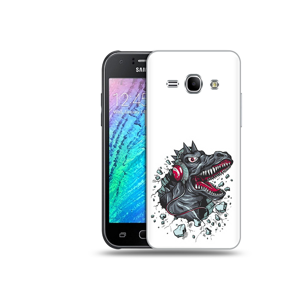 Чехол MyPads Tocco для Samsung Galaxy J1 Нарисованный динозавр в наушниках, Прозрачный, Tocco
Чехол MyPads Tocco для Samsung Galaxy J1 Нарисованный динозавр в наушниках, Прозрачный, Tocco