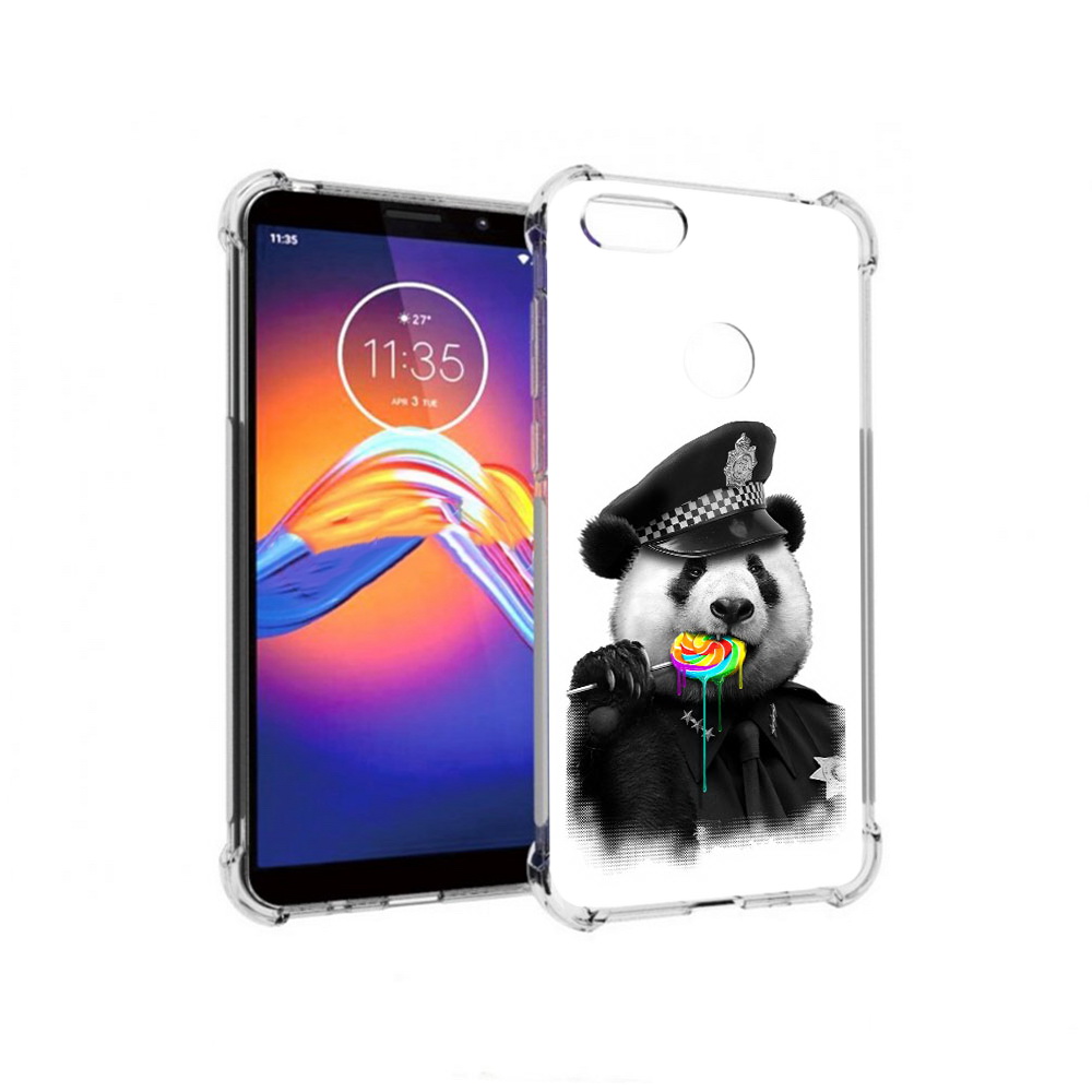 Чехол MyPads Tocco для Motorola Moto E6 Панда полиция (PT227058.343.130), Прозрачный, Tocco
Чехол MyPads Tocco для Motorola Moto E6 Панда полиция (PT227058.343.130), Прозрачный, Tocco