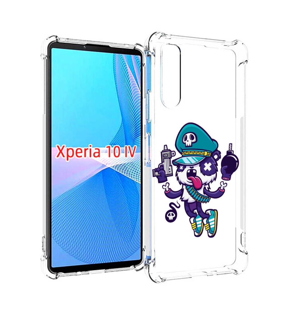 Чехол MyPads персонаж с пистолетом и бомбочкой для Sony Xperia 10 IV (10-4), Прозрачный, Tocco
Чехол MyPads персонаж с пистолетом и бомбочкой для Sony Xperia 10 IV (10-4), Прозрачный, Tocco