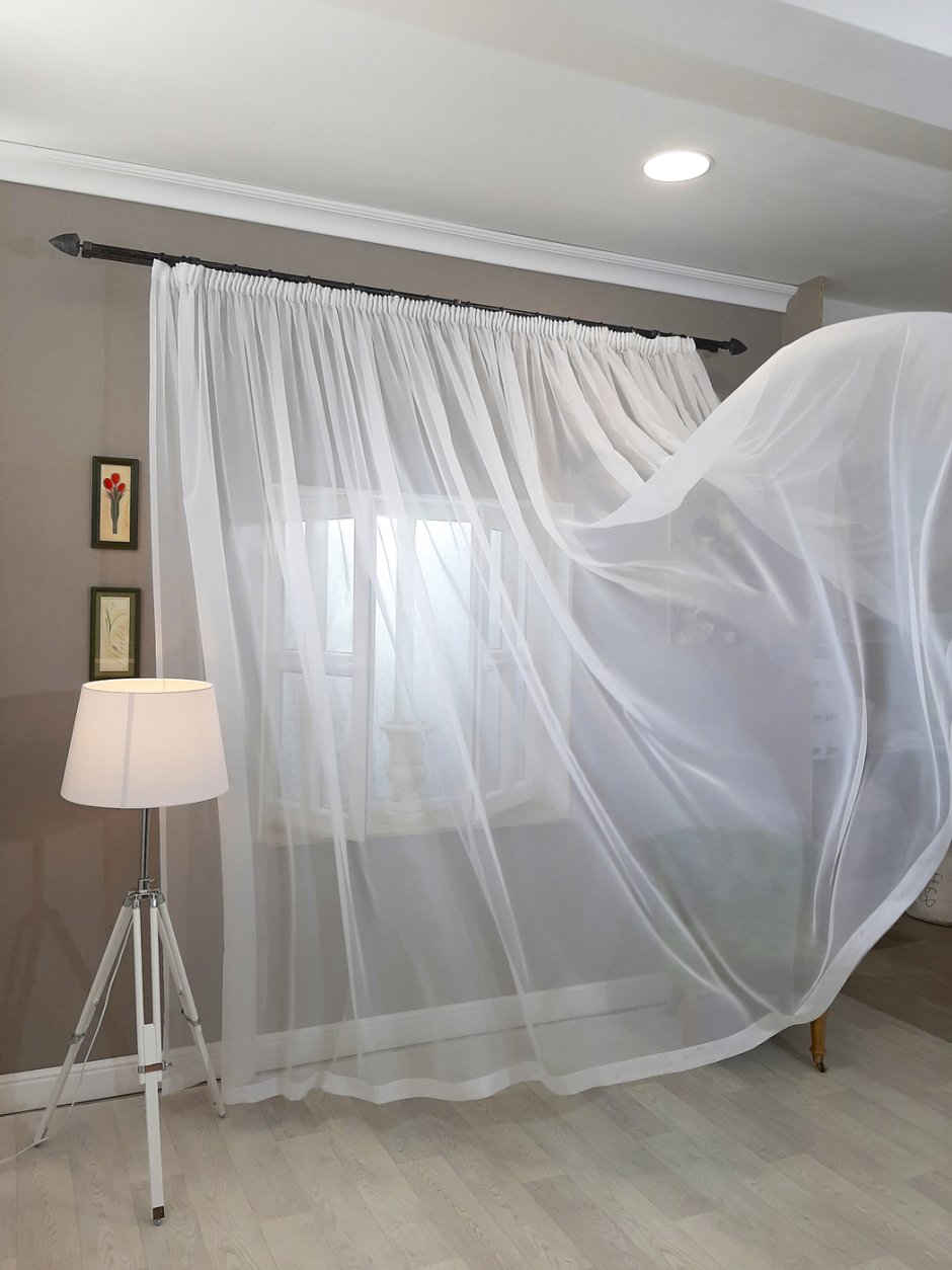 Тюль Hurrem белая 215х200 см на широкой шторной ленте, Hurrem 01
Тюль Hurrem белая 215х200 см на широкой шторной ленте, Hurrem 01