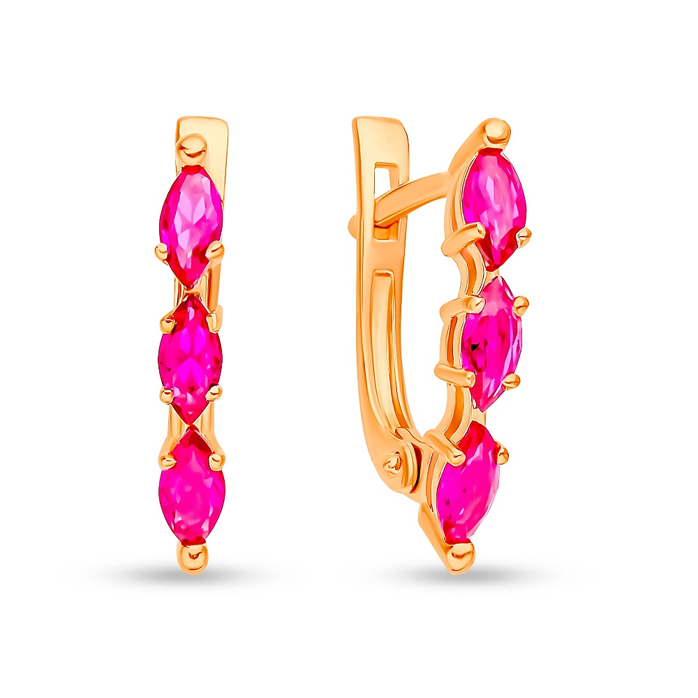 Серьги из красного золота 585Gold 102007558, рубин искусственный, 102007558
Серьги из красного золота 585Gold 102007558, рубин искусственный, 102007558