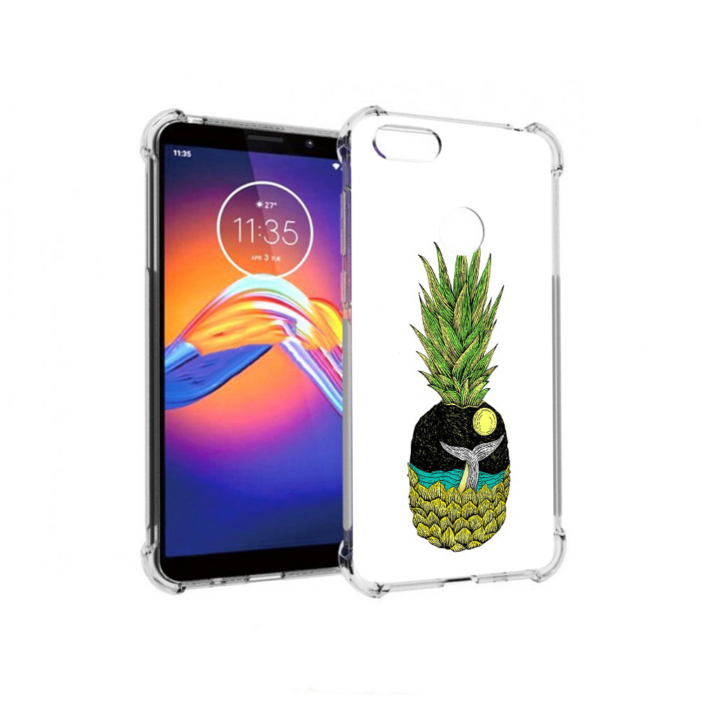 Чехол MyPads Tocco для Motorola Moto E6 ананас с китом (PT227058.343.220), Прозрачный, Tocco
Чехол MyPads Tocco для Motorola Moto E6 ананас с китом (PT227058.343.220), Прозрачный, Tocco