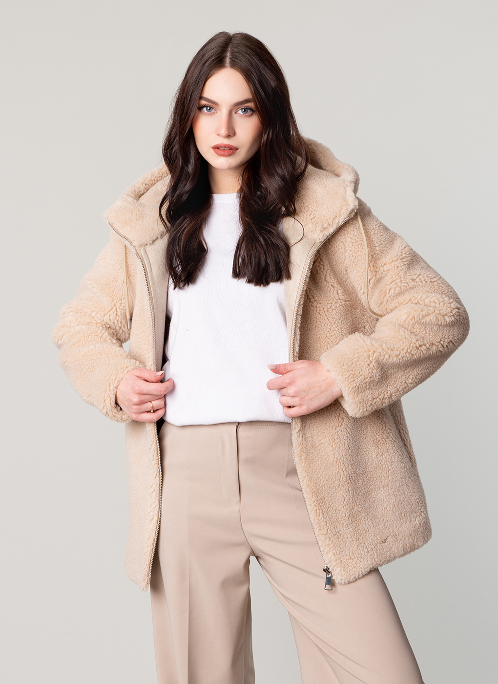 Полушубок женский Каляев 65163 бежевый 46 RU, 65163
Полушубок женский Каляев 65163 бежевый 46 RU, 65163