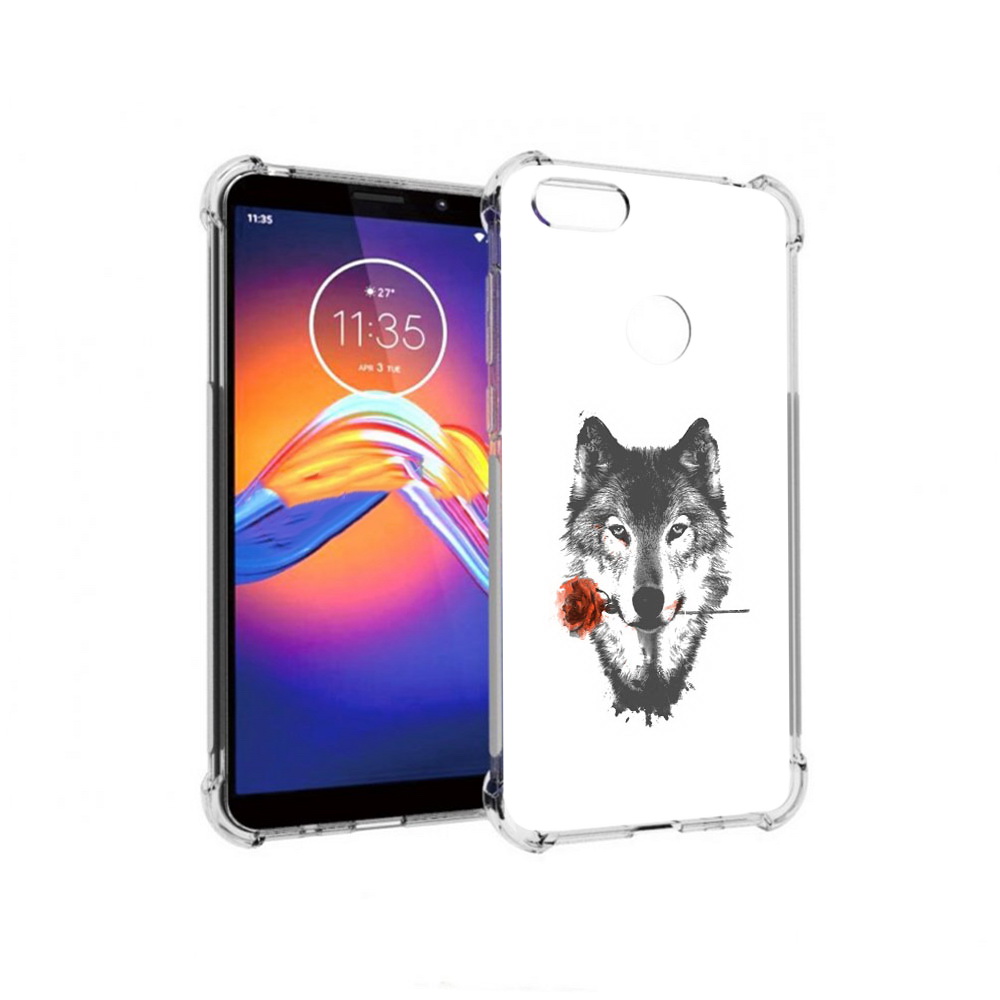 Чехол MyPads Tocco для Motorola Moto E6 волк с розой (PT227058.343.270), Прозрачный, Tocco
Чехол MyPads Tocco для Motorola Moto E6 волк с розой (PT227058.343.270), Прозрачный, Tocco