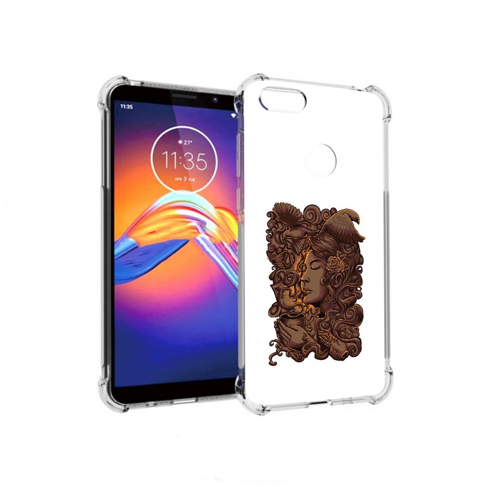 Чехол MyPads Tocco для Motorola Moto E6 девушка с длинными волосами абстракция, Прозрачный, Tocco
Чехол MyPads Tocco для Motorola Moto E6 девушка с длинными волосами абстракция, Прозрачный, Tocco